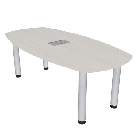 Skutchi Designs 33.5 in W, 59.5 in L, 29 in H, Engineered Wood Top, Ivory H-ABOT-3460-PT-26-EL